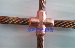 鍍銅導(dǎo)線(銅導(dǎo)線)水平十字焊接