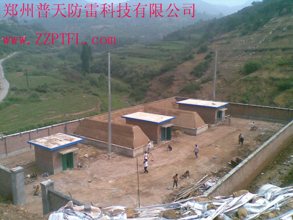 彈藥庫GH避雷針設(shè)計安裝圖